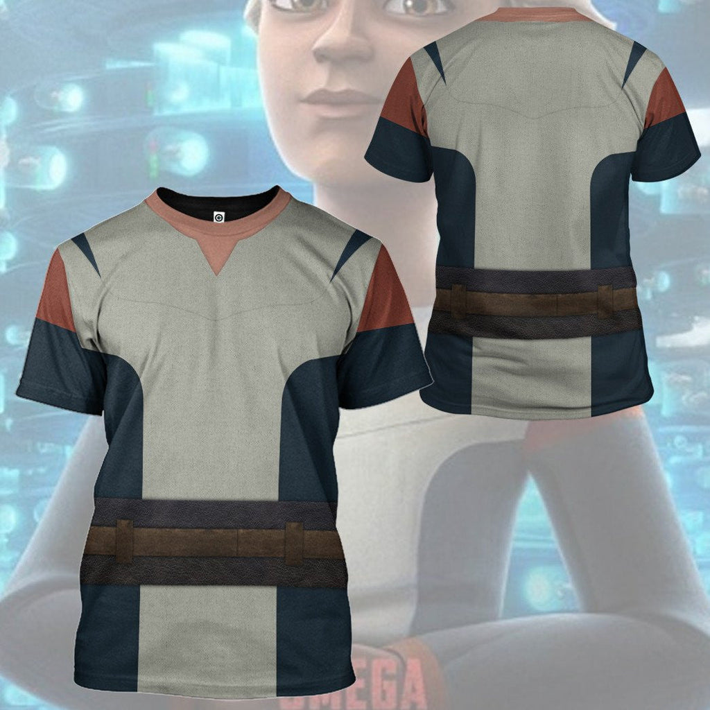 SW The Bad Batch Omega Cosplay Costume - Hoodie
