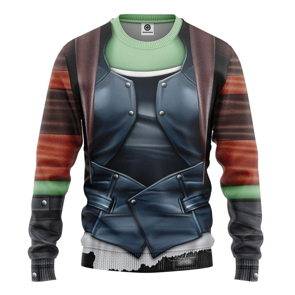 Guardian Of The Galaxy Gamora Cosplay Costume Tshirt Hoodie QT209076Hc