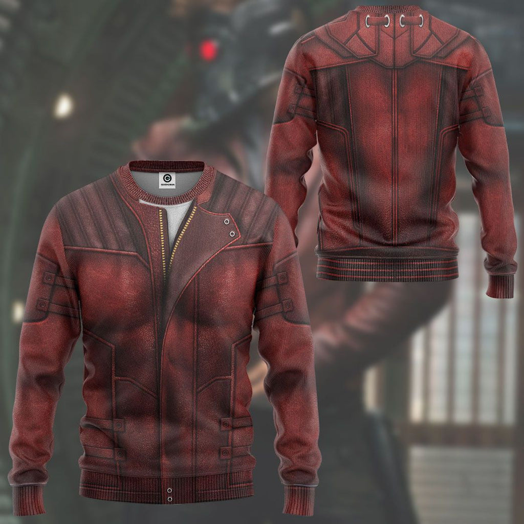Guardian Of The Galaxy Star Lord - Cosplay Costume Hoodie QT209075