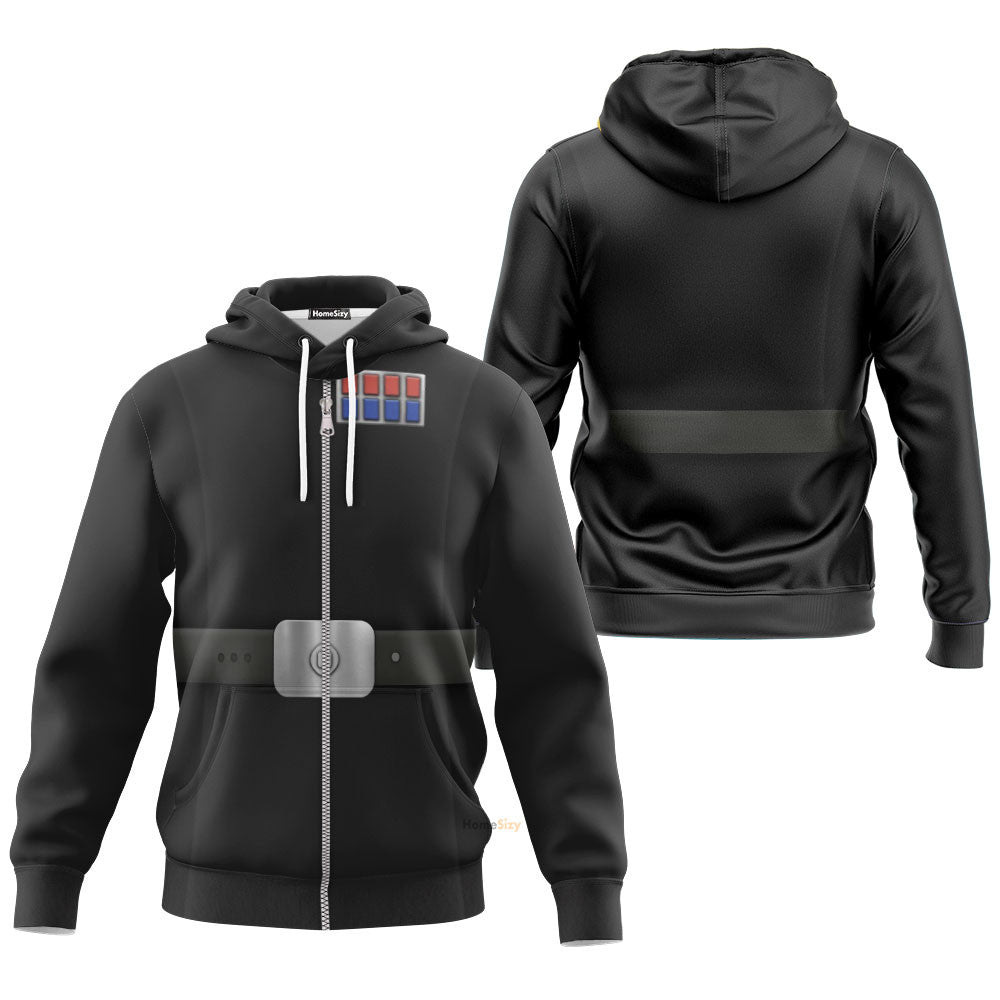 SW Stromtrooper Corps Imperial Officer Uniform Cosplay Costume Hoodie QT207412Hc