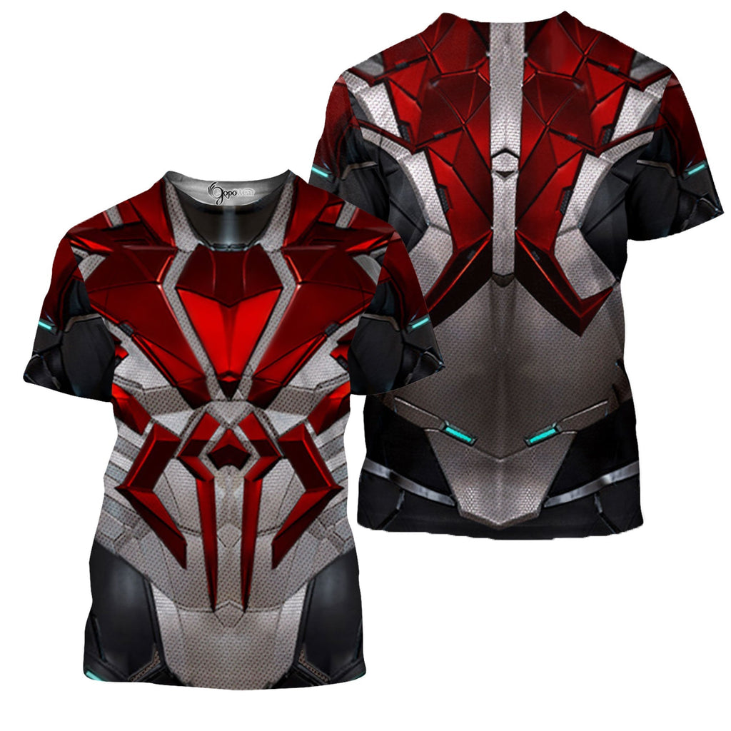 Cosplay Marvel's Spider-man Tshirt Zip Hoodie Sweatshirt Shorts QT205353Hf