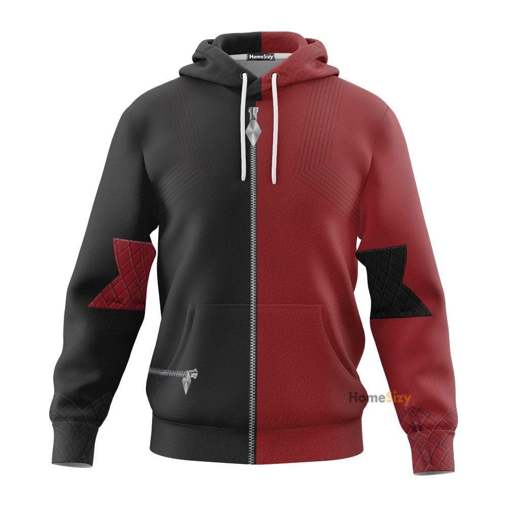  The Suicide Squad Harley Quinn Custom Cosplay Costume Tshirt Hoodie QT208345Hg