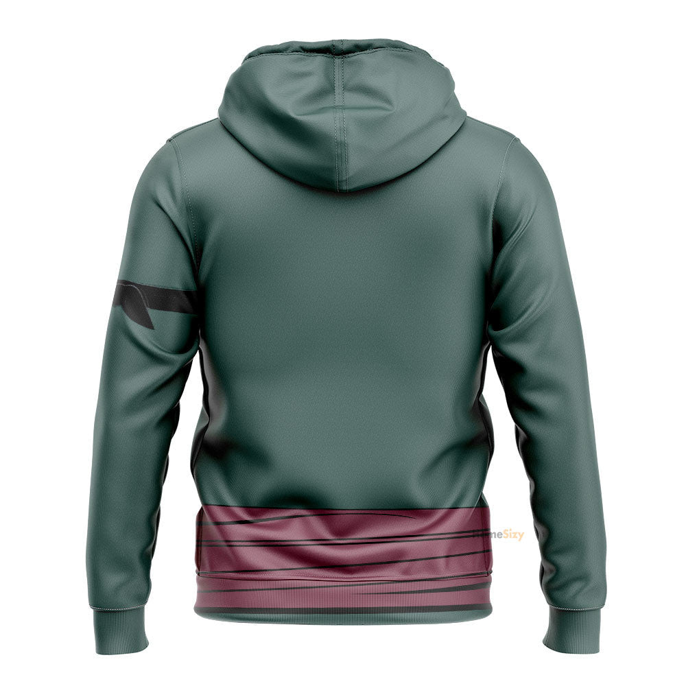 Zoro OnPi Custom Cosplay Costume Hoodie QT209321Hf