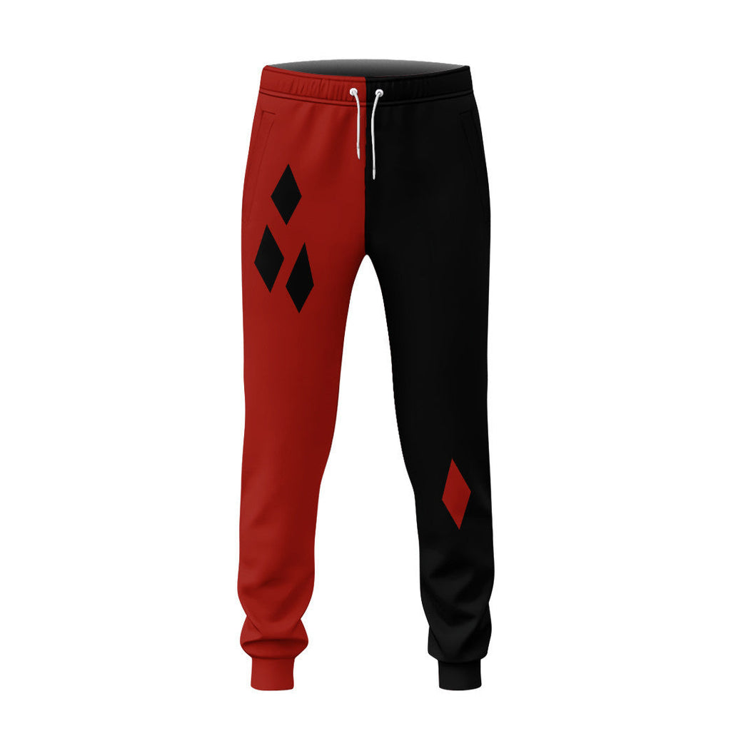  Harley Quinn Animated TV Show Custom Cosplay Costume Hoodie QT210637Tf