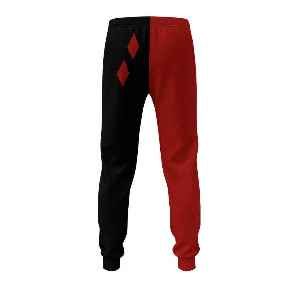  Harley Quinn Animated TV Show Custom Cosplay Costume Hoodie QT210637Tf