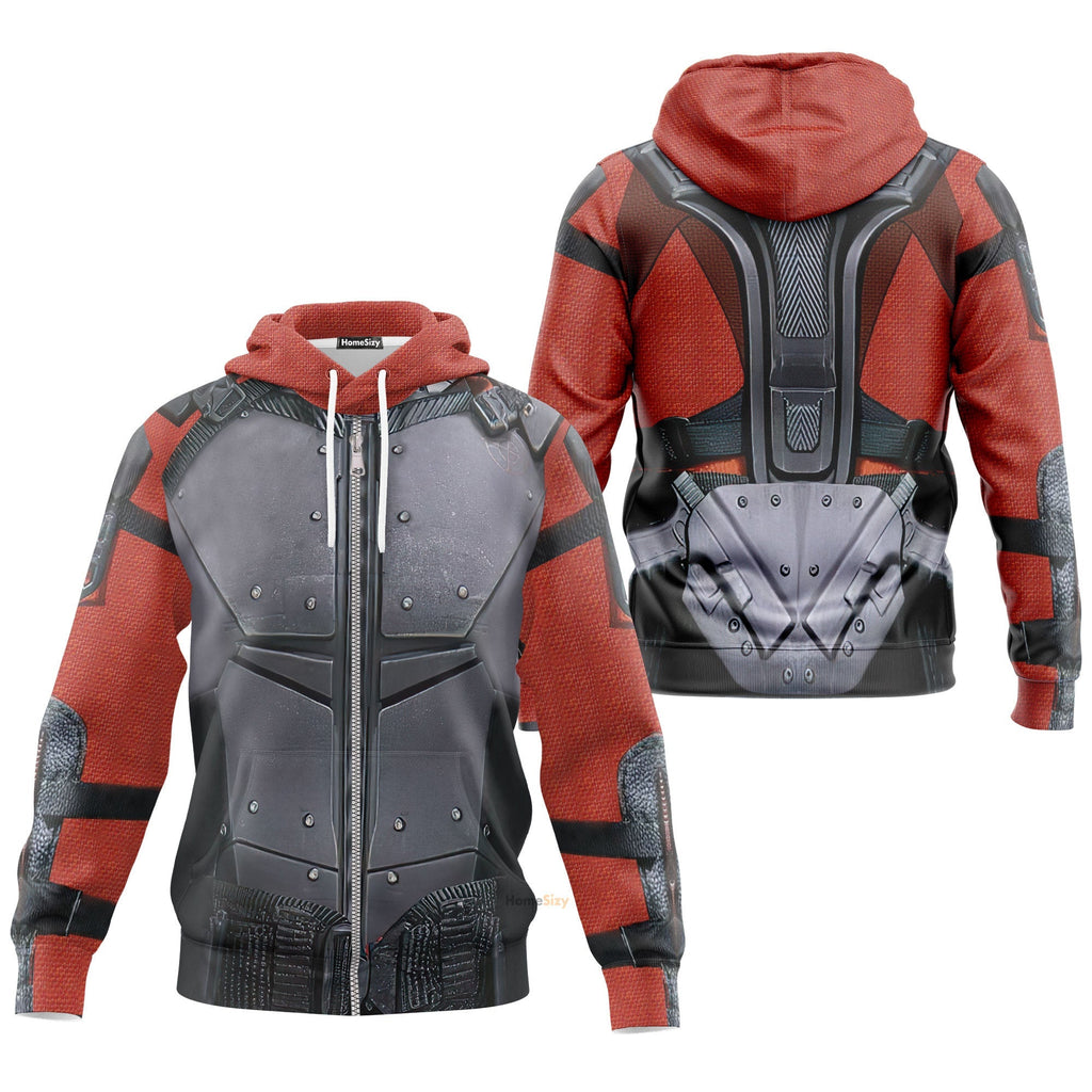  Suicide Squad Deadshot Custom Cosplay Costume Hoodie QT308835