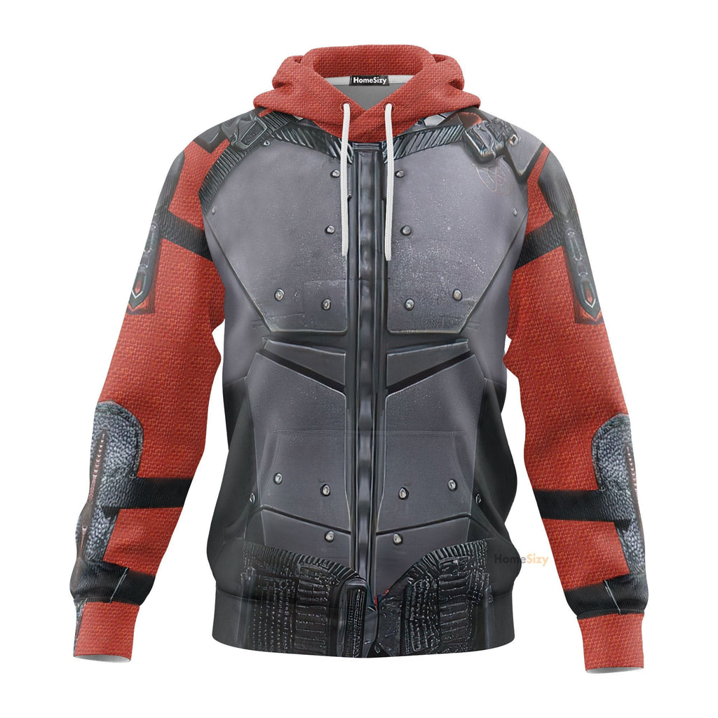  Suicide Squad Deadshot Custom Cosplay Costume Hoodie QT308835