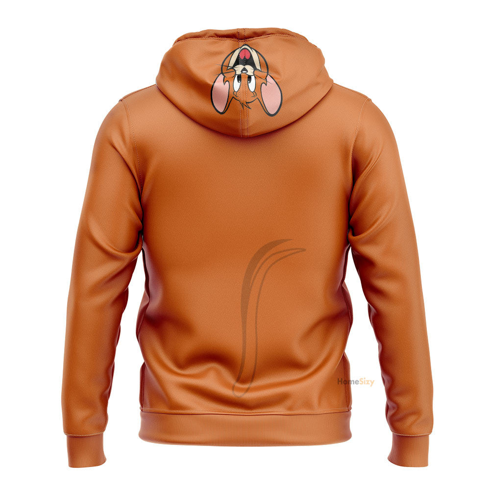QT208171Zc Tom And Jerry Jerry Custom Cosplay Costume Hoodie