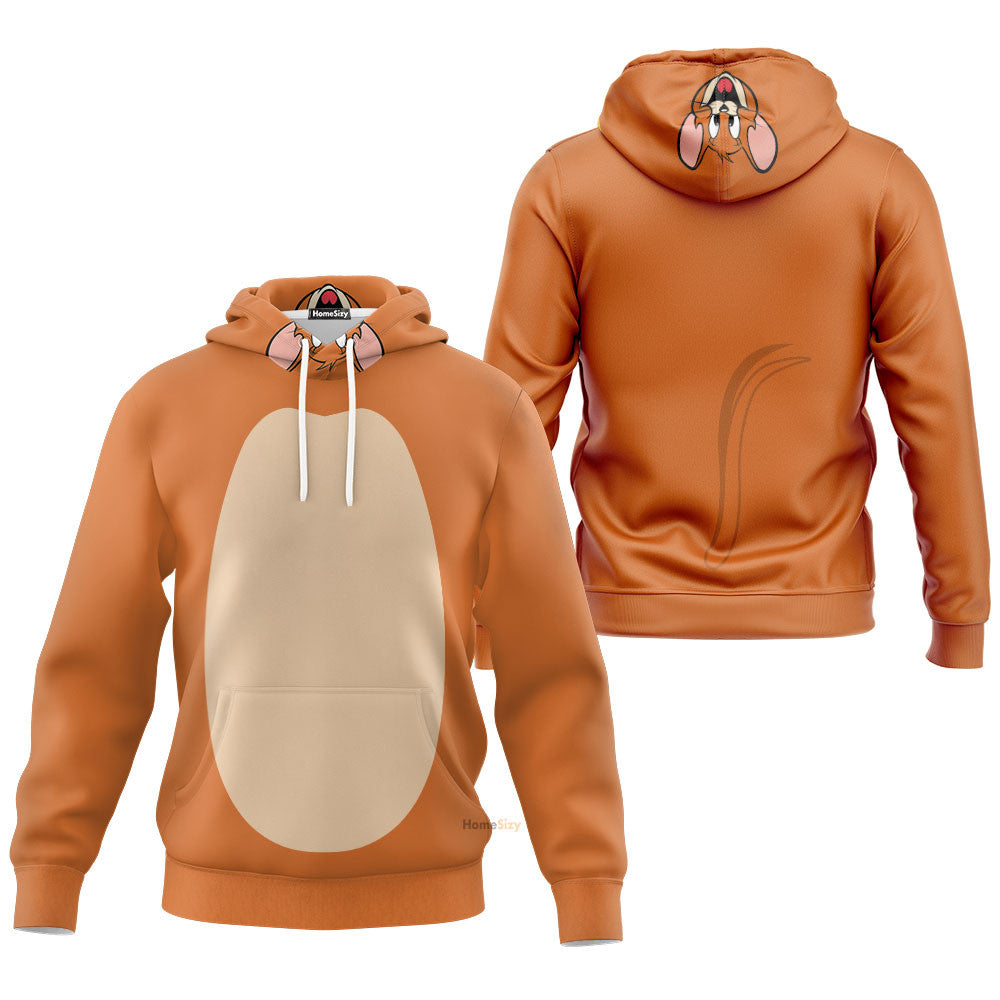 QT208171Zc Tom And Jerry Jerry Custom Cosplay Costume Hoodie