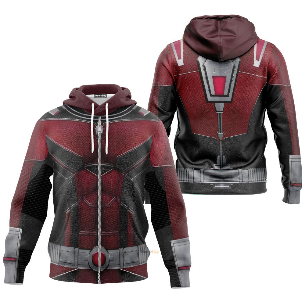  Ant Man Custom Cosplay Costume Hoodie QT210300Hf