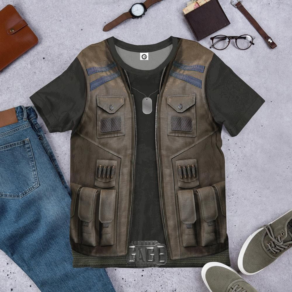 Mortal Kombat Johnny Cage - Cosplay Costume Hoodie QT209206