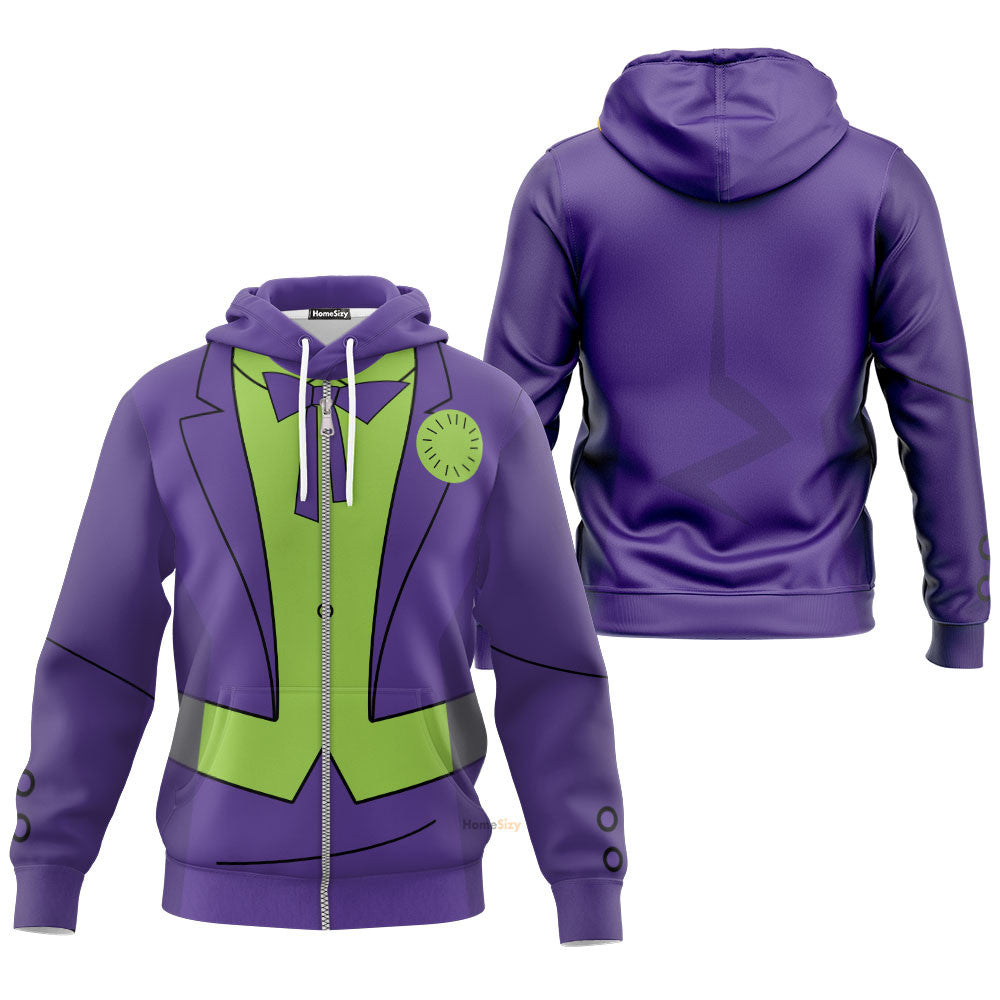  Joker Animated TV Show Custom Cosplay Costume Hoodie QT209346Hc