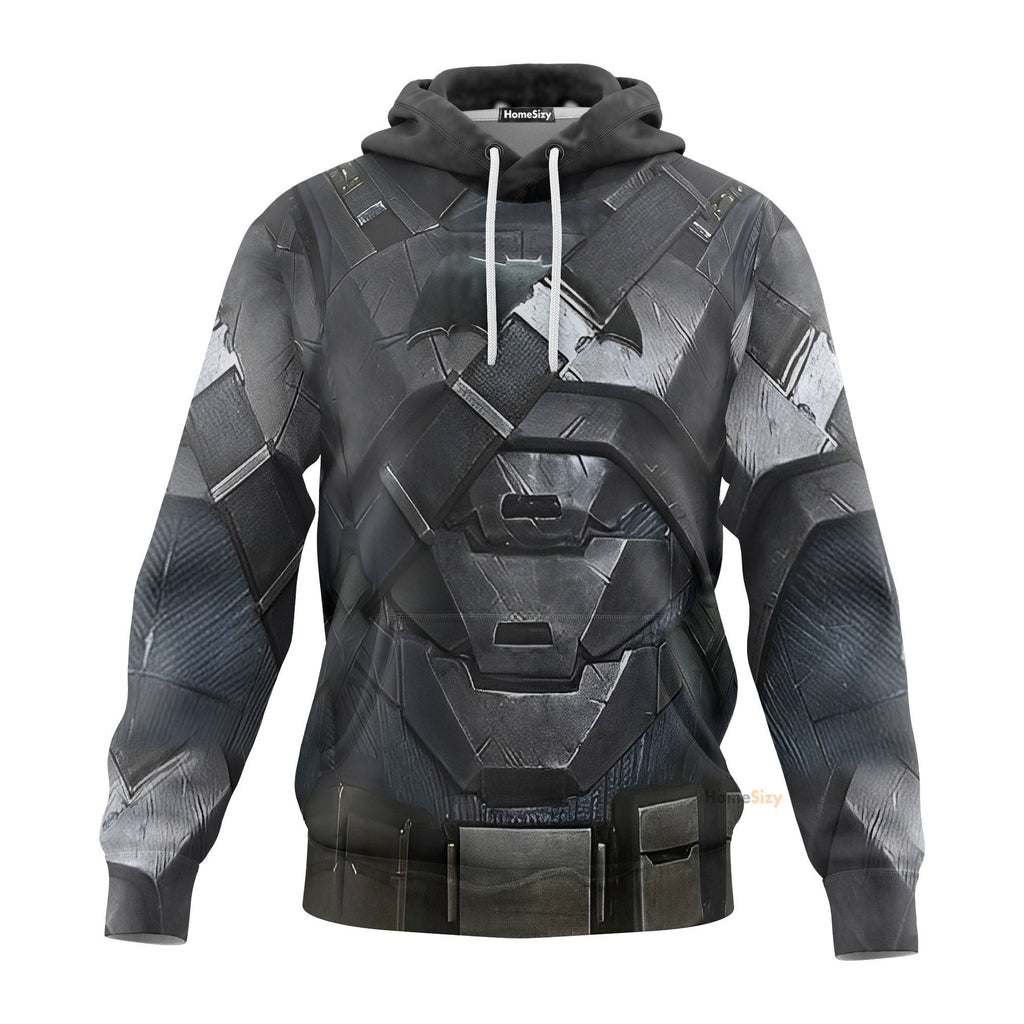  DC Batman's Bulky Power Suit Custom Cosplay Costume Hoodie QT302035Hf