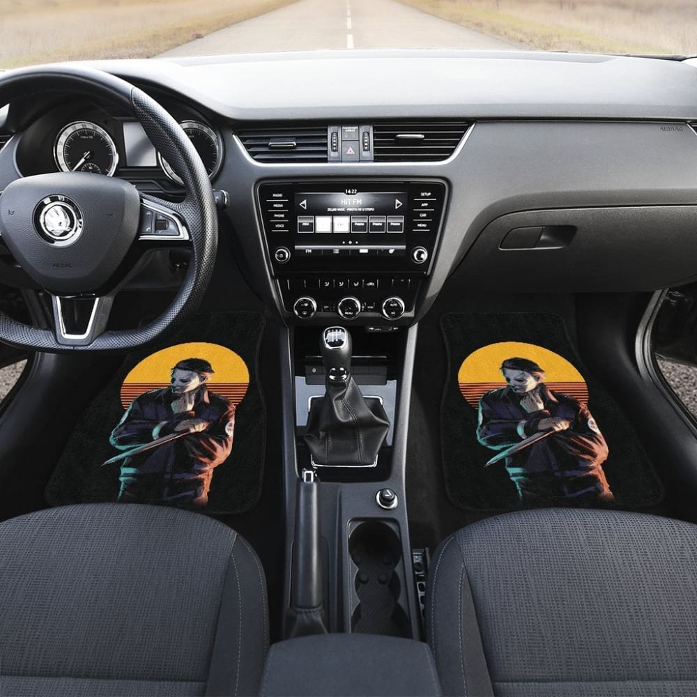 Horror Car Mats Horror Car Floor Mats Cool Michael Myers Retro Vintage Car Mats