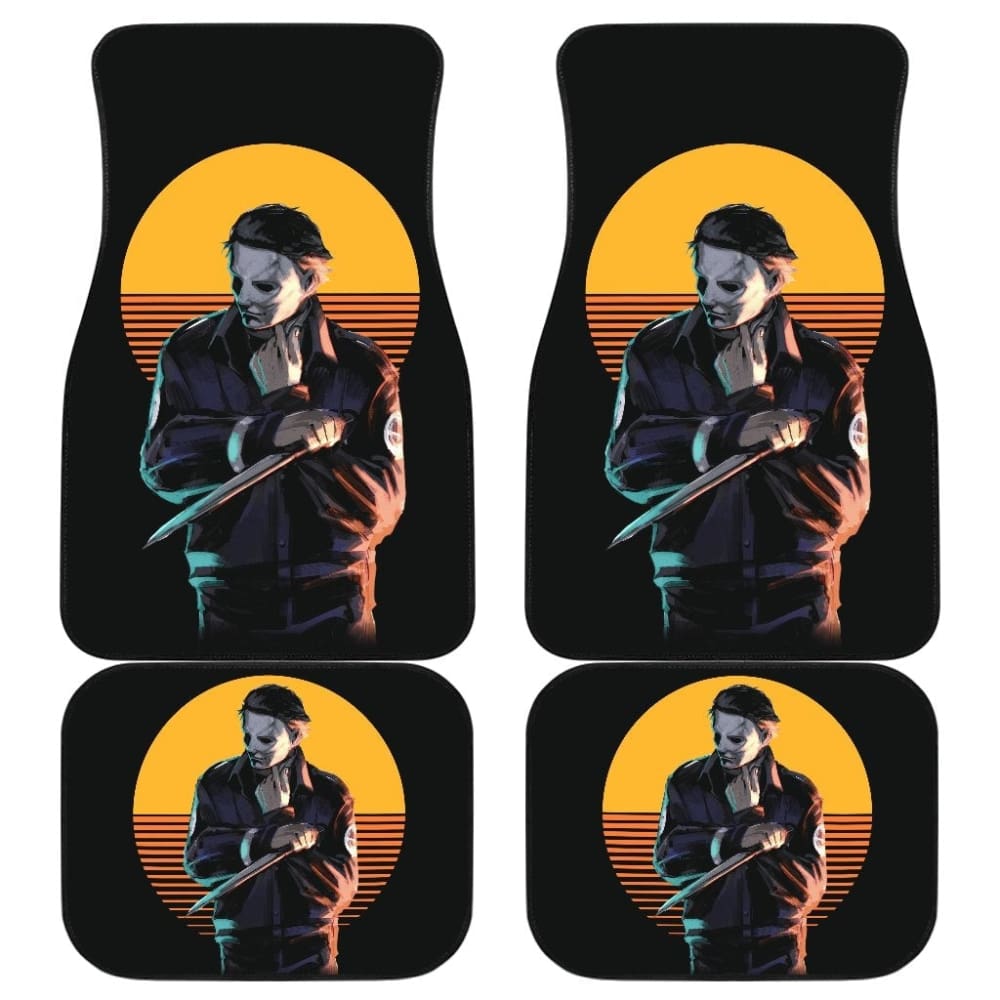 Horror Car Mats Horror Car Floor Mats Cool Michael Myers Retro Vintage Car Mats