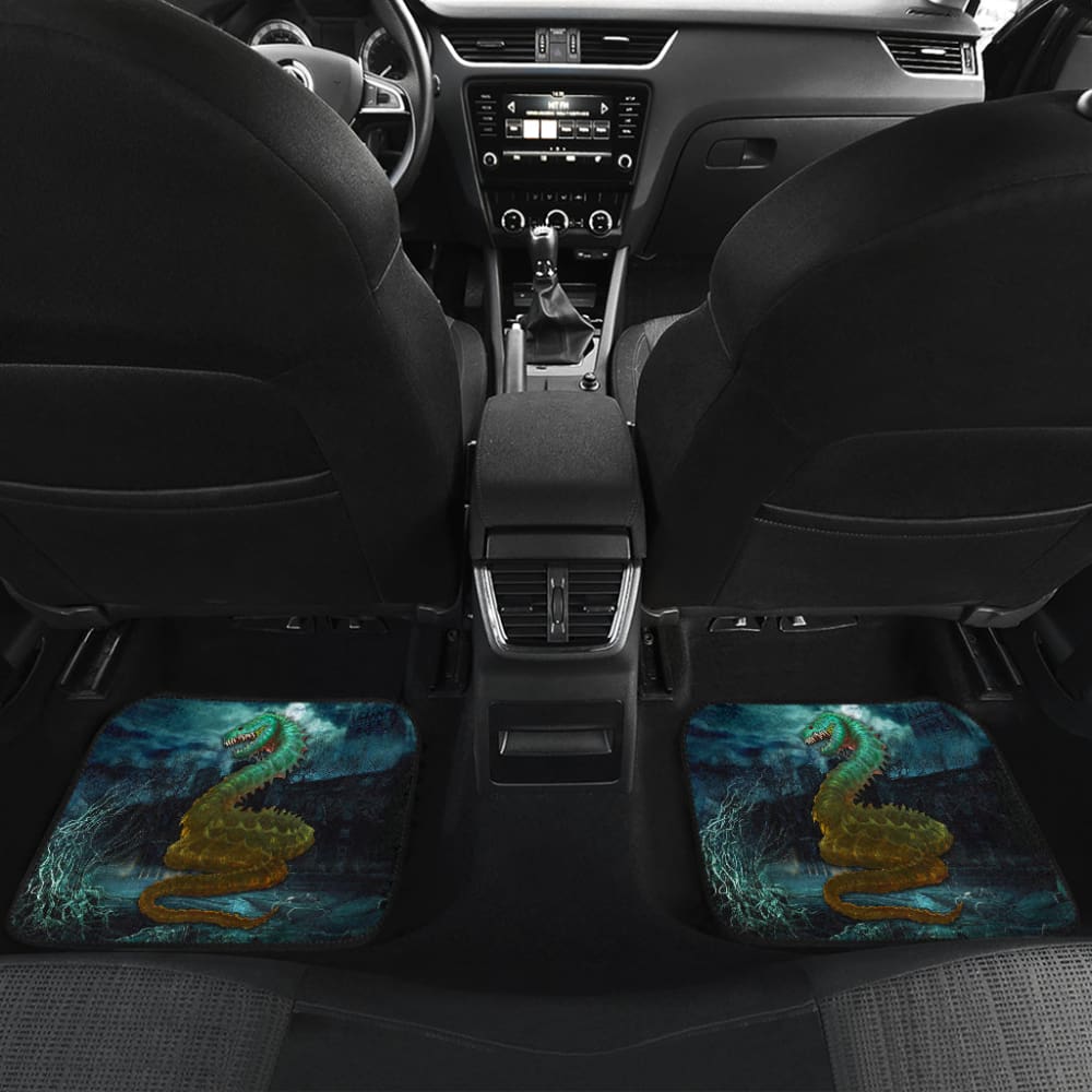 Horror Car Mats Horror Nightmare Zombie Snake Car Floor Mats