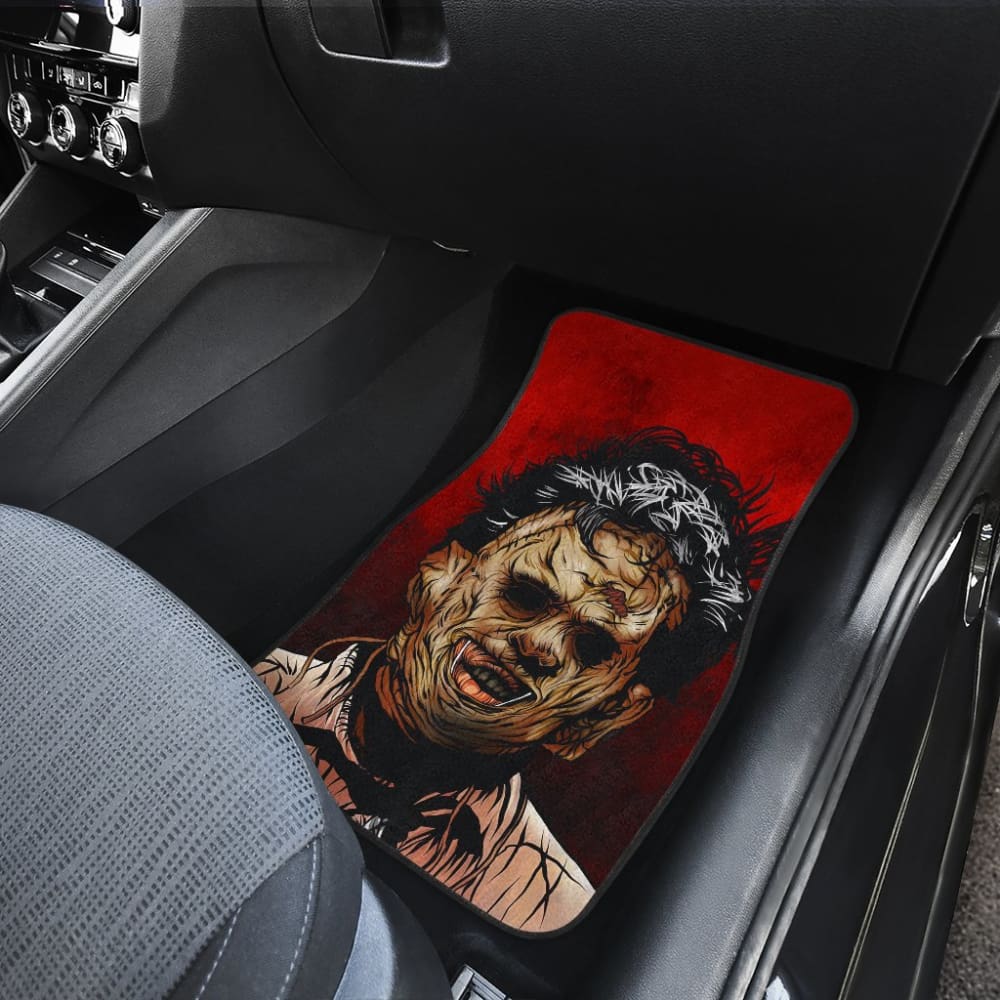 Horror Car Mats Leatherface Horror Killer Car Floor Mats