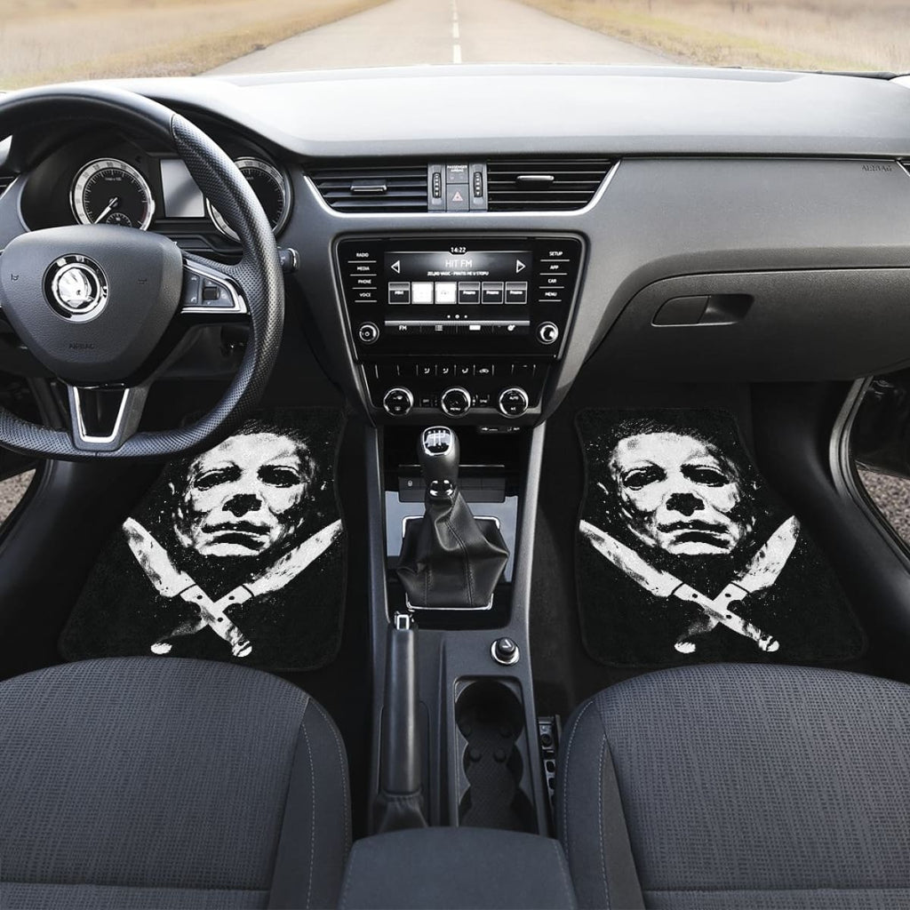 Horror Car Floor Mats Michael Myers Horror Film Car Floor Mats