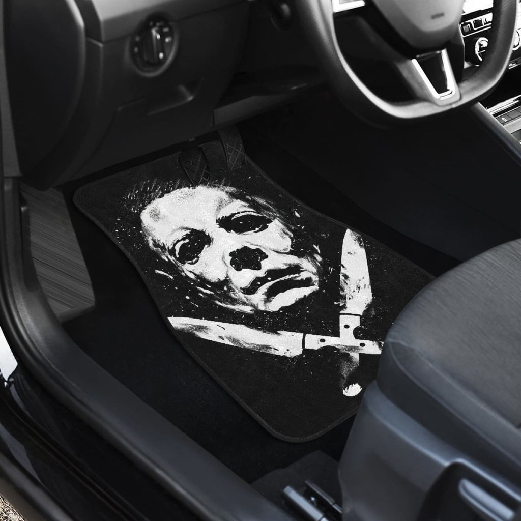 Horror Car Floor Mats Michael Myers Horror Film Car Floor Mats