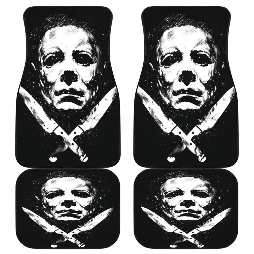 Horror Car Floor Mats Michael Myers Horror Film Car Floor Mats