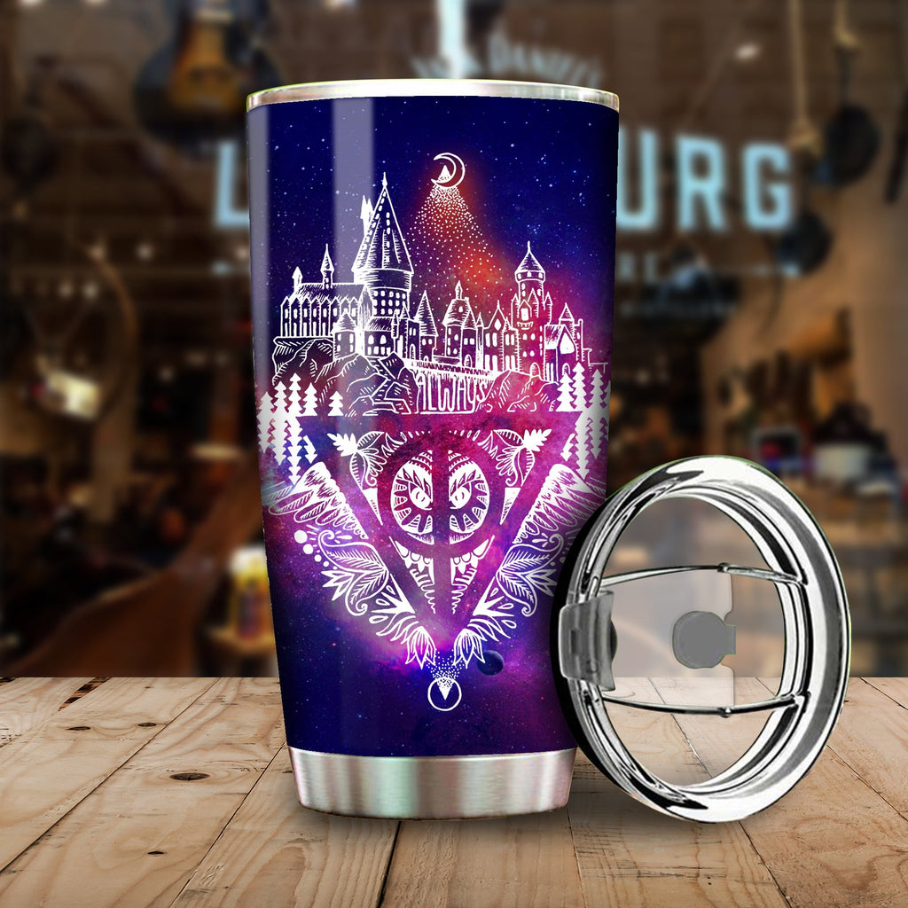  HP Tumbler HP Hogwarts Galaxy Potter Tumbler Cup Cool High Quality HP Travel Mug 