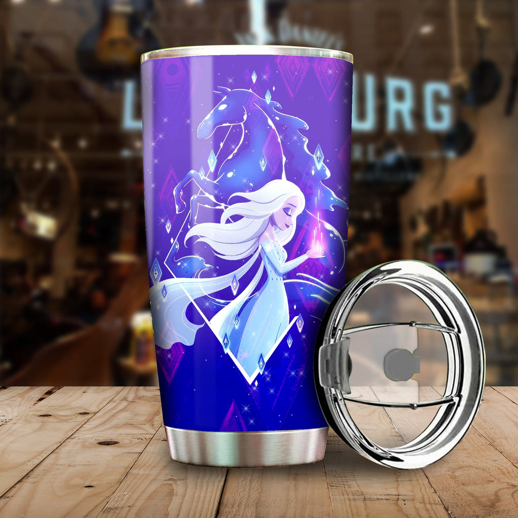  DN Tumbler Frozen Snowflakes Tumbler Cup Amazing DN Frozen Tumblers Elsa Tumbler Cup