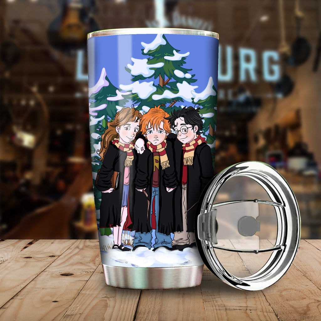  HP Tumbler Ron's Wand Broken Wand HP Tumbler Cup 20 Oz 30 Oz Amazing HP Travel Mug 