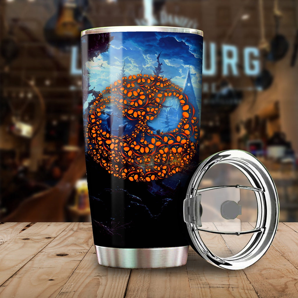  TNBC Tumbler The Nightmare Pumpkin King Tumbler Cup Cool Amazing DN TNBC Travel Mug Jack Skellington Tumblers 