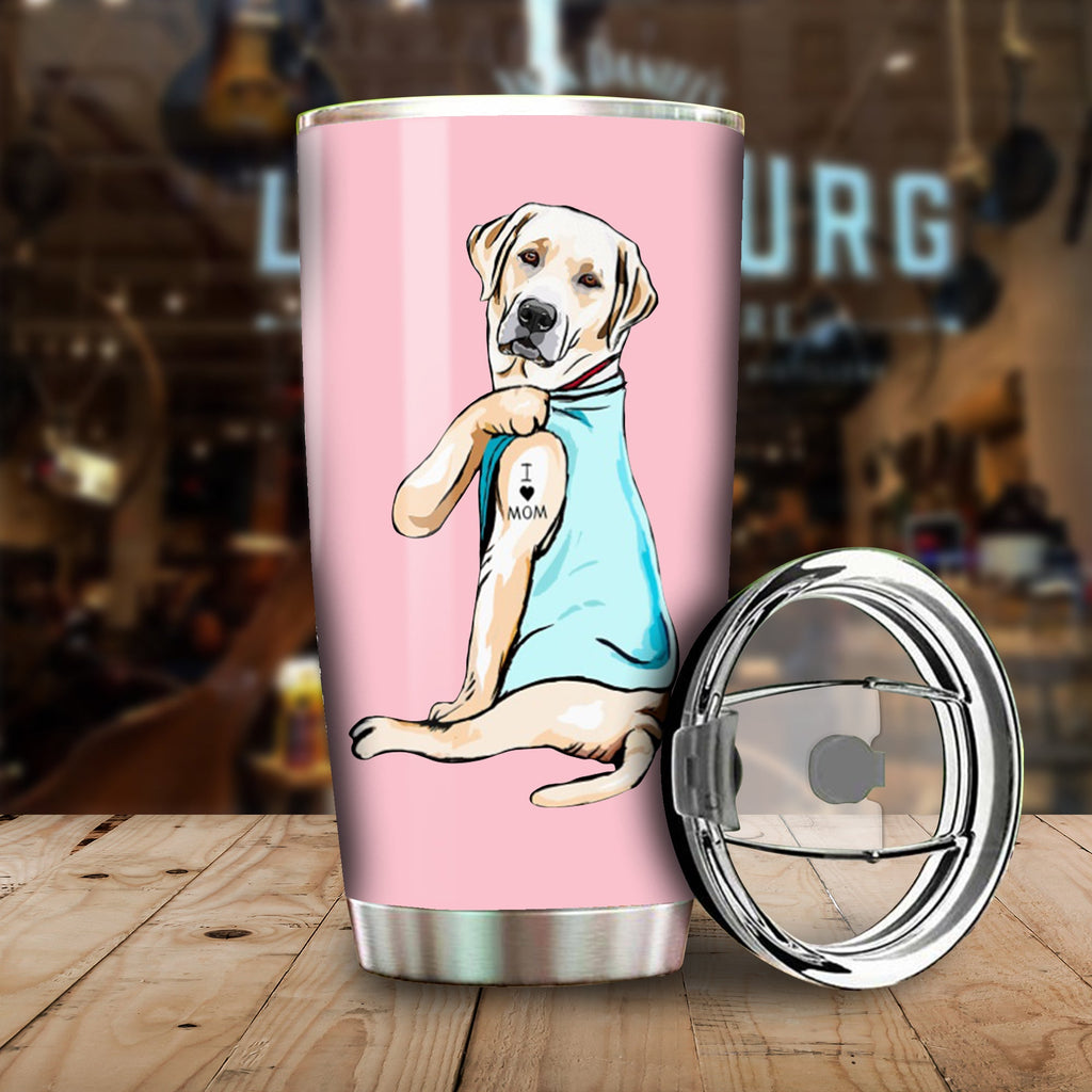 Gifury Dog Labrador Mama Dog Mama Lovers Tumbler Dog Travel Mug 2023