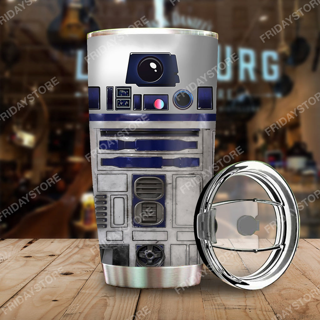  SW Tumbler Star Wars R2D2 Costume Tumbler Cup Cute High Quality SW Travel Mug 