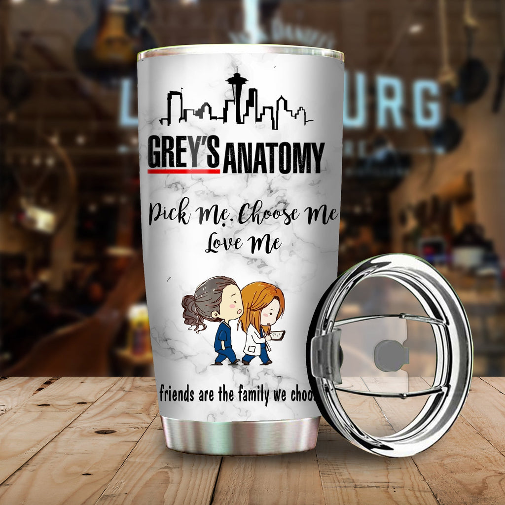  G'Anatomy Tumbler G'Anatomy Pick Me Choose Me Love Me Tumbler Cup Amazing G'Anatomy Travel Mug 