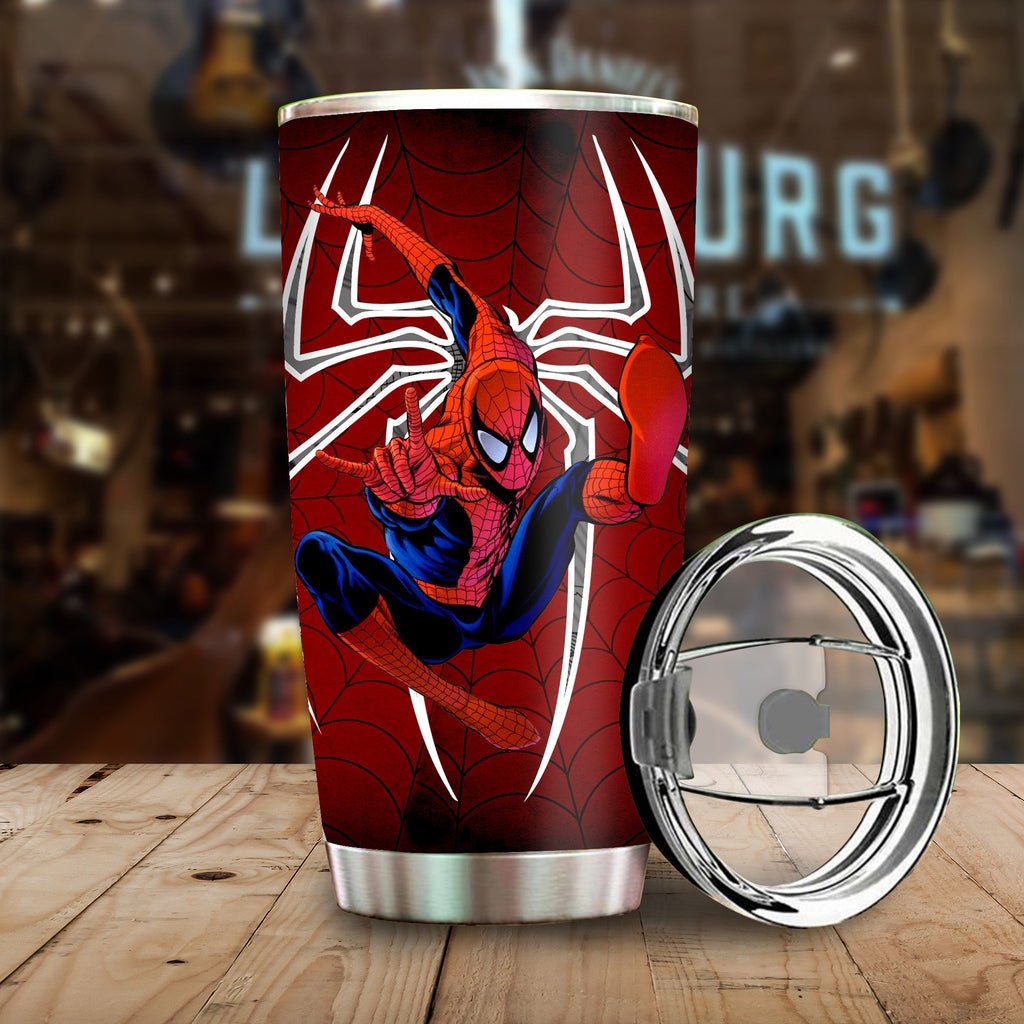  MV SM Tumbler MV Avs Spider Super Hero Tumbler Cup Amazing MV SM Travel Mug 