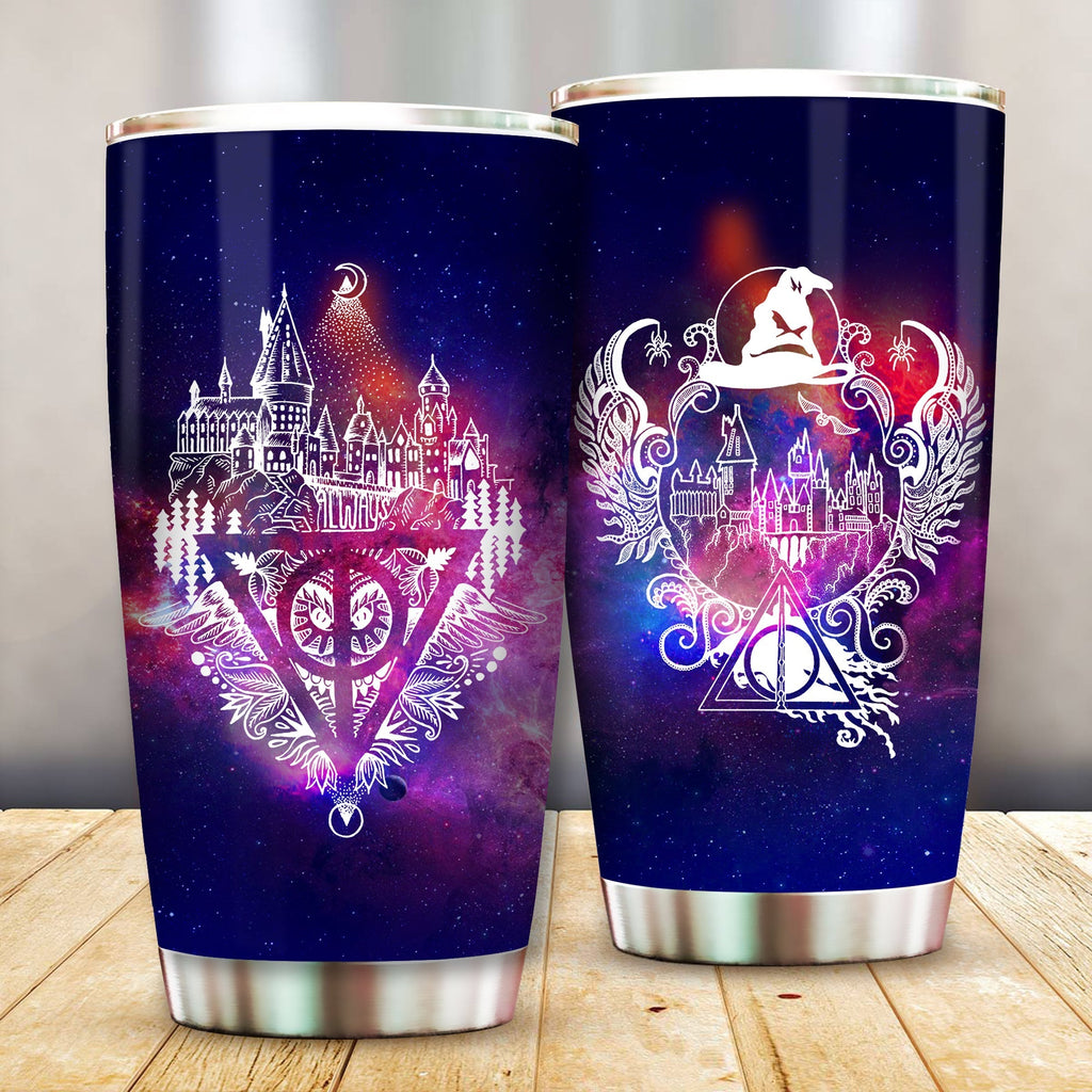  HP Tumbler HP Hogwarts Galaxy Potter Tumbler Cup Cool High Quality HP Travel Mug 2023