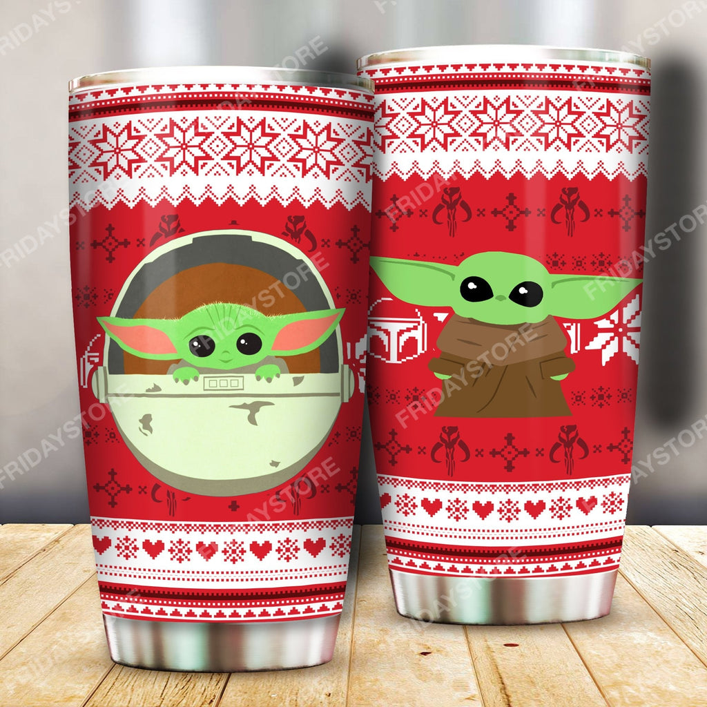 SW Baby Red Christmas Pattern Tumbler