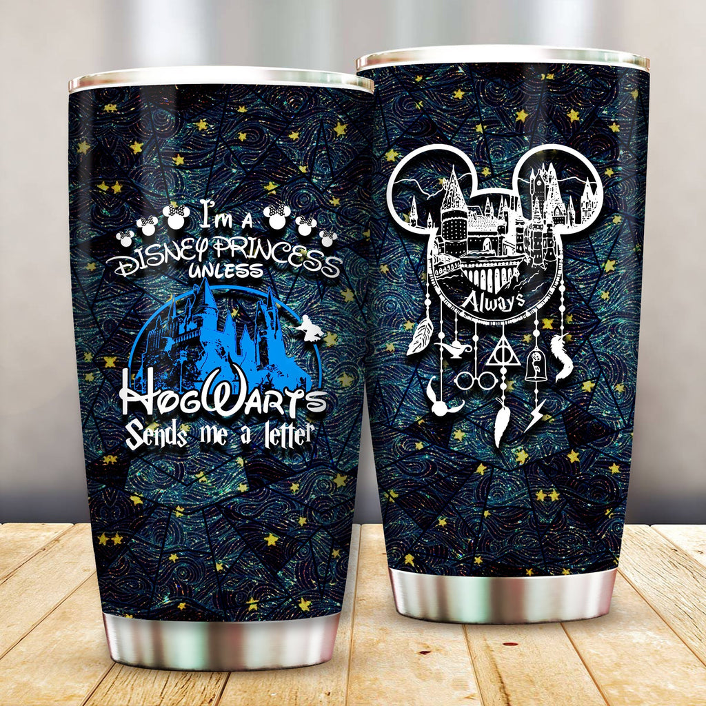  HP Tumbler I'm a Disney Princess Unless HW Sends Me A letter Harry Potter Tumbler Cup 20 oz Amazing HP Travel Mug 2023