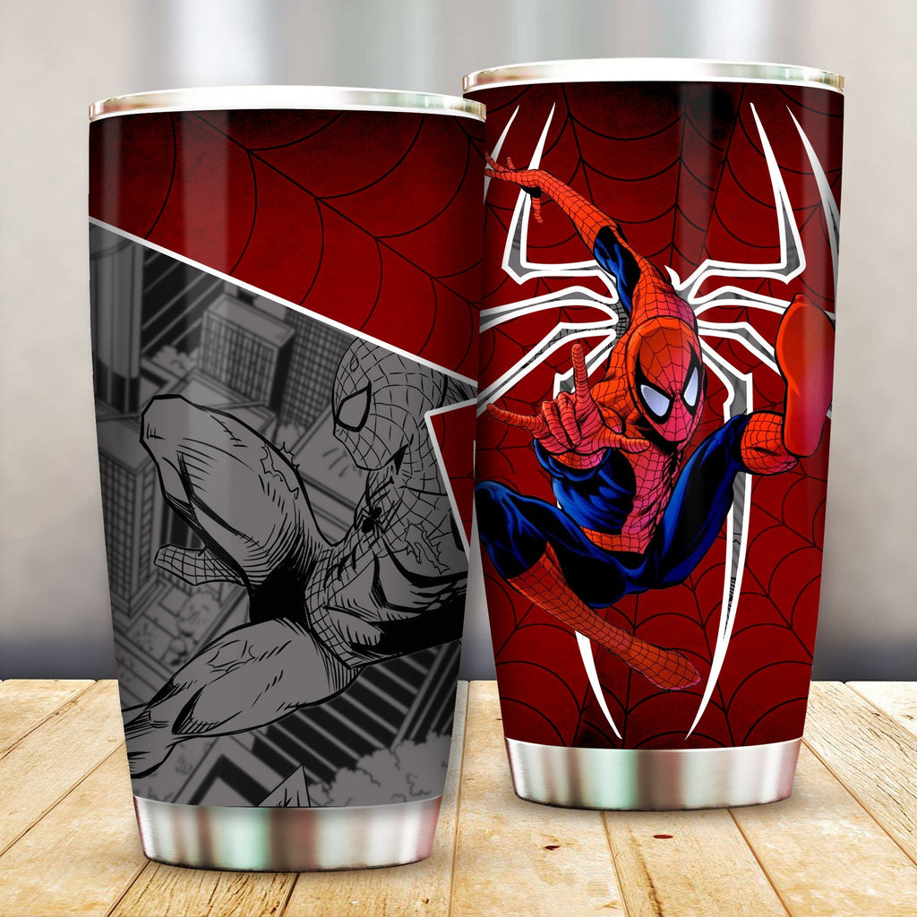  MV SM Tumbler MV Avs Spider Super Hero Tumbler Cup Amazing MV SM Travel Mug 2023