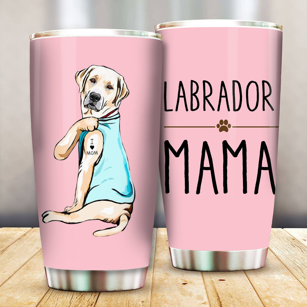 Gifury Dog Labrador Mama Dog Mama Lovers Tumbler Dog Travel Mug 2022