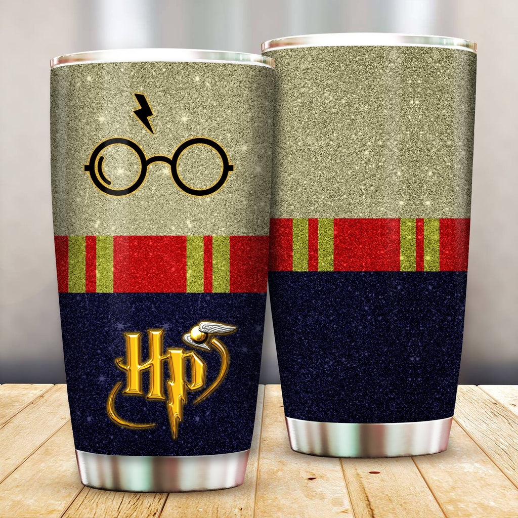  HP Tumbler Harry Magical Symbols Quidditch Potter Tumbler Cup 20 oz High Quality HP Travel Mug 2023