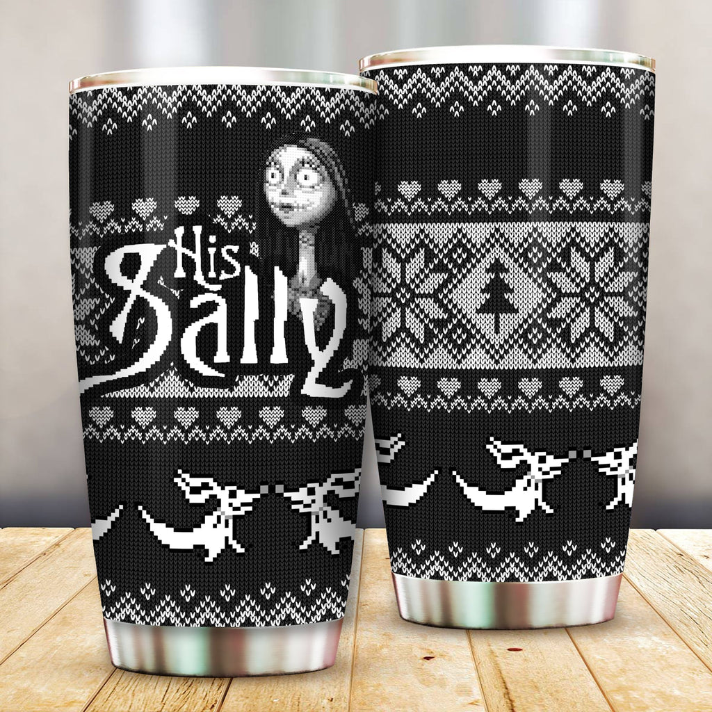  TNBC Tumbler His Sally Nightmare Couple Tumbler Cup Amazing DN TNBC Travel Mug 2023