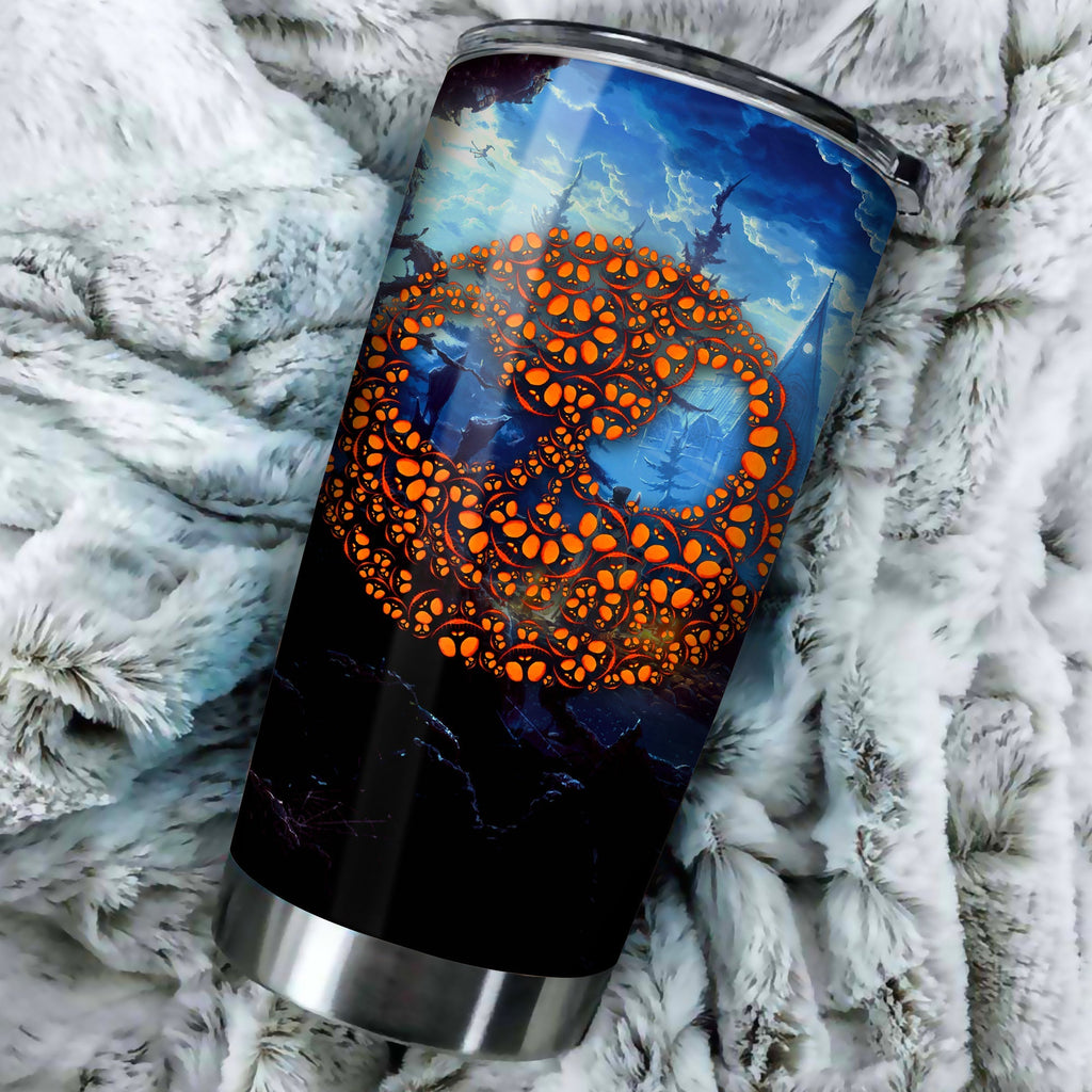  TNBC Tumbler The Nightmare Pumpkin King Tumbler Cup Cool Amazing DN TNBC Travel Mug Jack Skellington Tumblers 2024