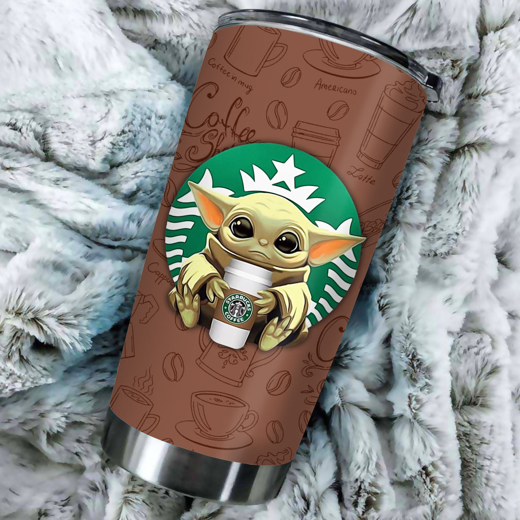  SW Tumbler Yoda Baby Yoda Do or Do Not There Is No Try SW Yoda Tumbler Funny Coffee SW Travel Mug 2024