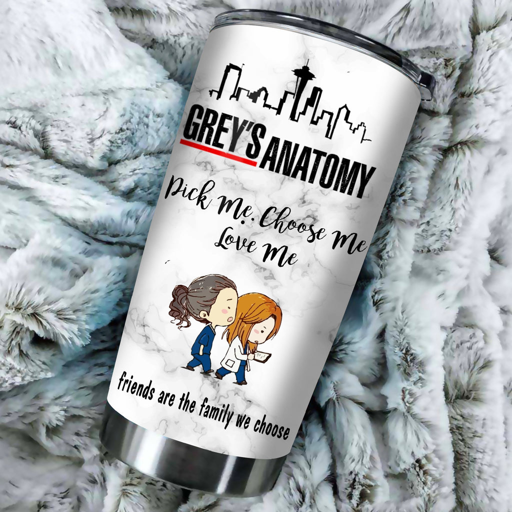  G'Anatomy Tumbler G'Anatomy Pick Me Choose Me Love Me Tumbler Cup Amazing G'Anatomy Travel Mug 