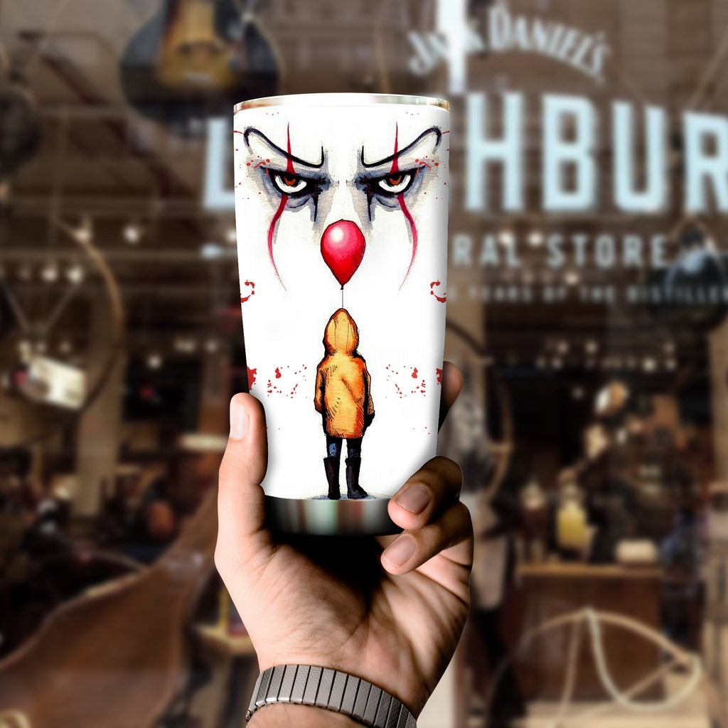  Horror Tumbler It Pennywise S.King's Movie Tumbler Cup Cool Awesome IT Travel Mug 2025