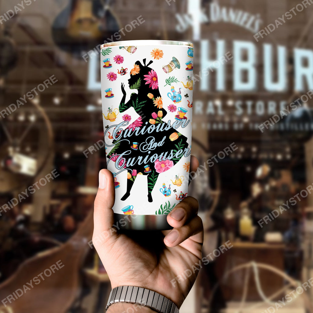 AIW Tumbler Alice in Wonderland Tumbler Cup High Quality DN Travel Mug