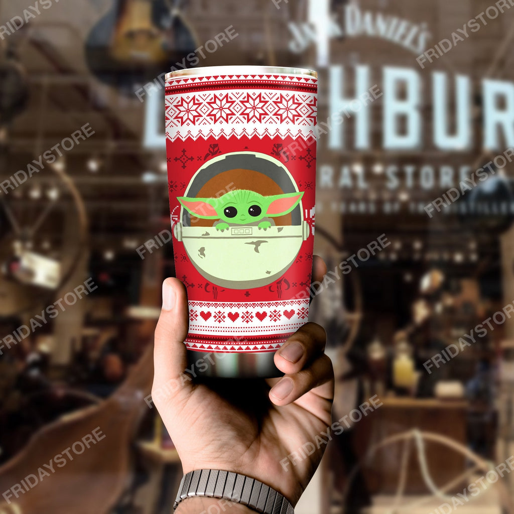 SW Baby Red Christmas Pattern Tumbler