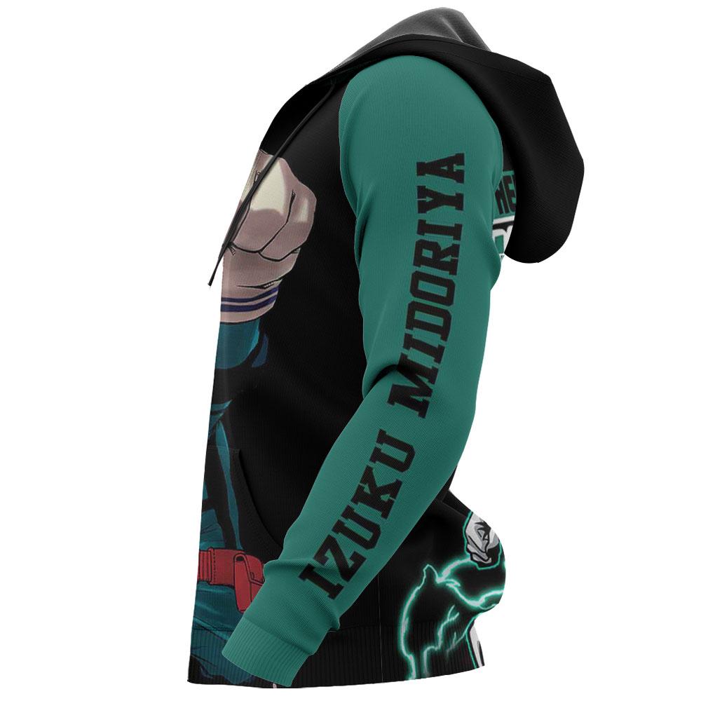  My Hero Academia Hoodie Izuku Midoriya Deku Boku No Hero Academia Logo Hoodie  