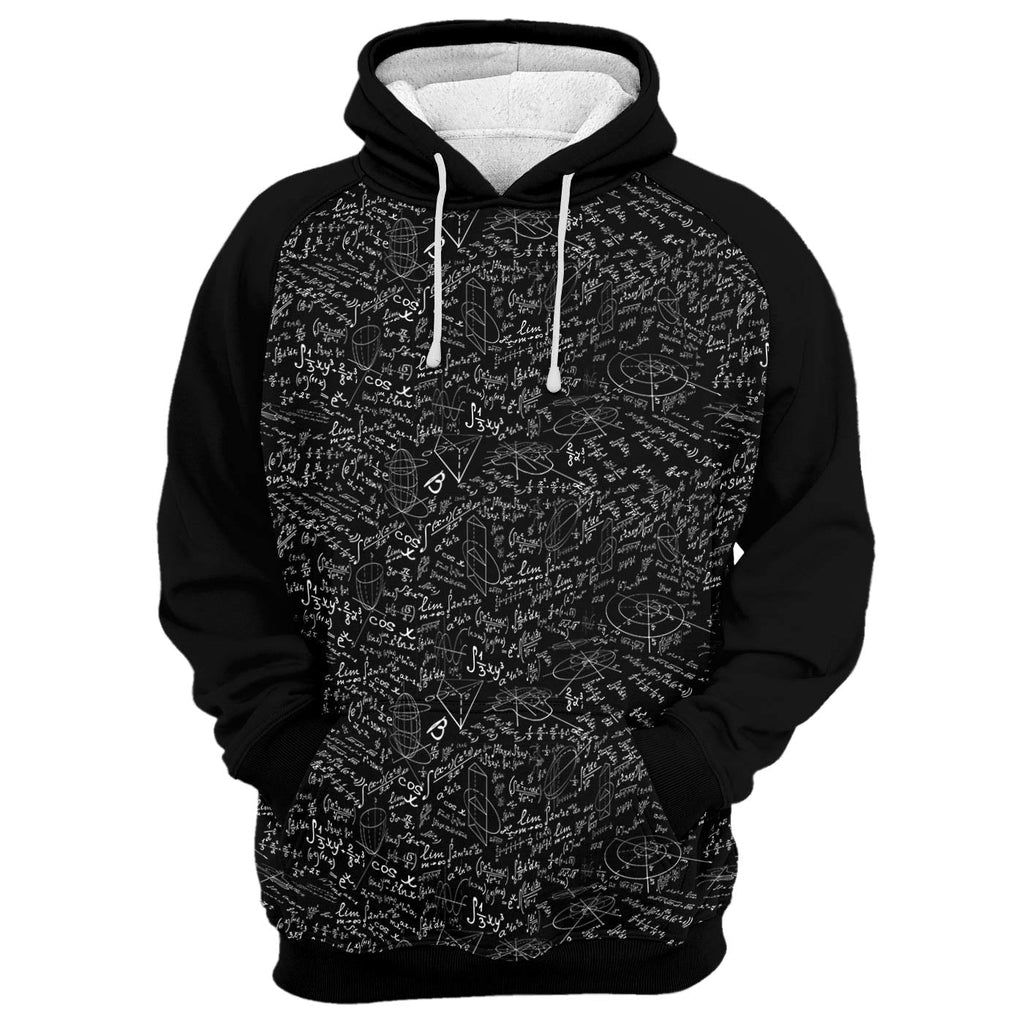 Math Hoodie Math Theta Algebra Geometry Black Hoodie