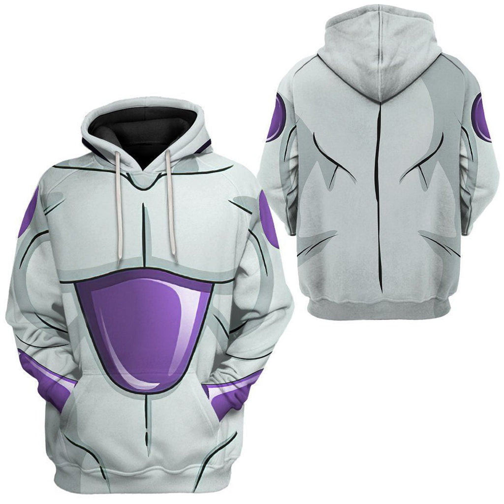  Dragon Ball Hoodie Frieza Dragon Ball Costume 3d Hoodie For Fan  