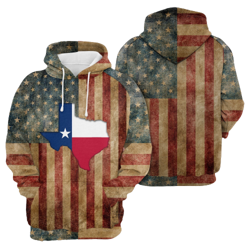 Patriotic Hoodie 4th Of July Celebration Texas Inside American Flag Patriotic Vintage Hoodie Apparel