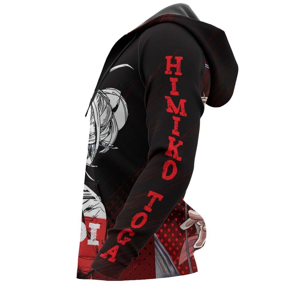  My Hero Academia Hoodie Himiko Toga Sugoi Villian Black Red Hoodie  